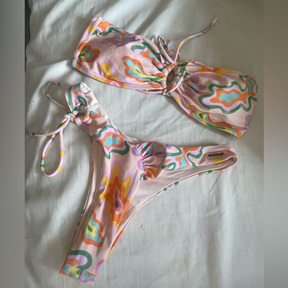 BlackBough Summer Splash bikini set size medium